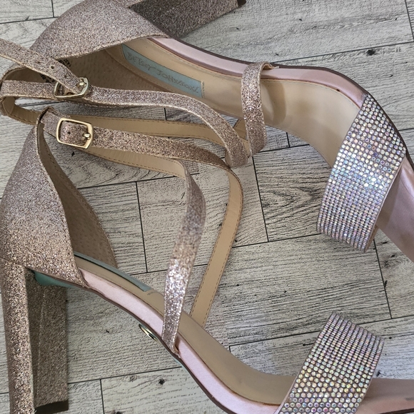 Betsey Johnson Bella Evening Sandals, Created for Macy's - Picture 6 of 8